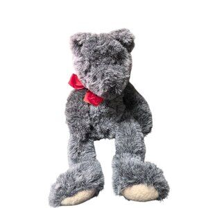 Vintage Grey Boyds Bear Plush 12" Stuffed Animal